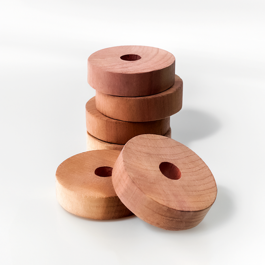 Swedish Red Cedar - Schädlingsringe 6 Stück