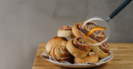 Mjölbaggar + kanelbullar = Nej tack!