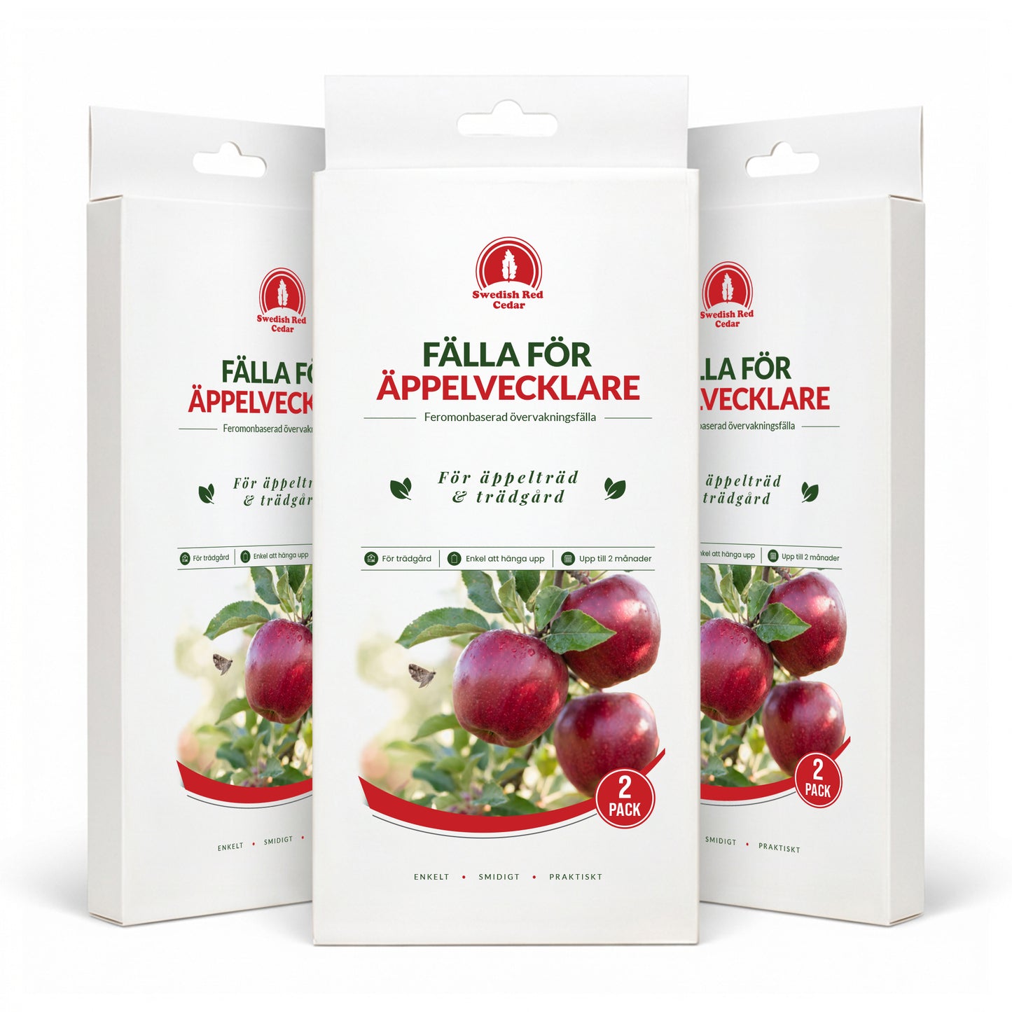Äppelvecklare – Feromonfälla