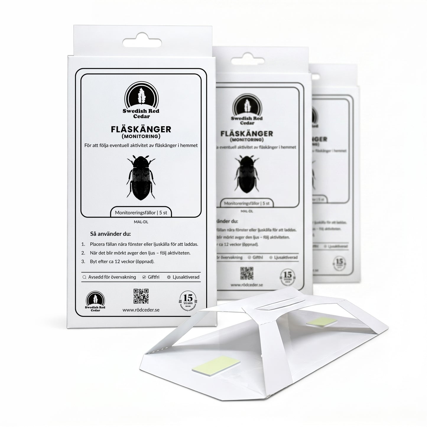 Fläskänger Monitoring – 3-pack / 15 st