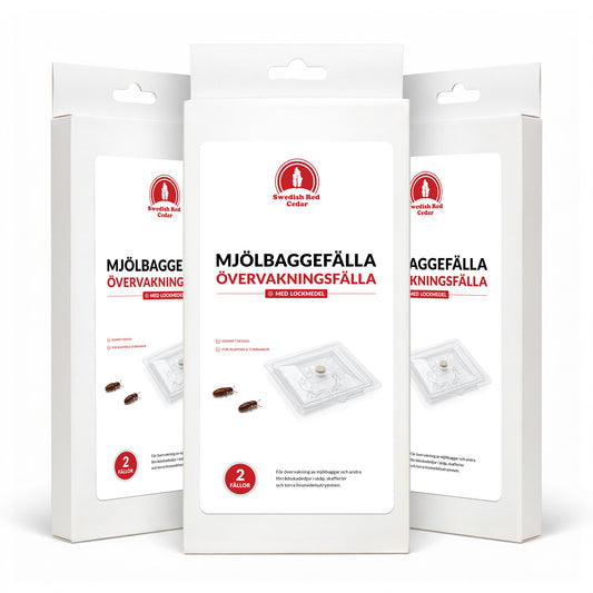 Mjölbaggefälla med Lockmedel – Swedish Red Cedar™