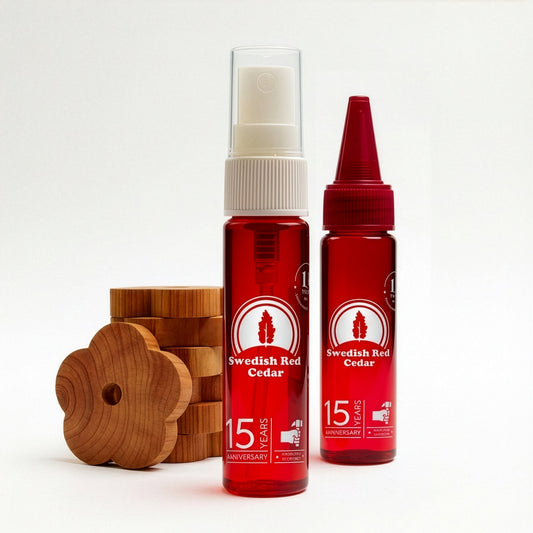 Rödcederkit Garderob