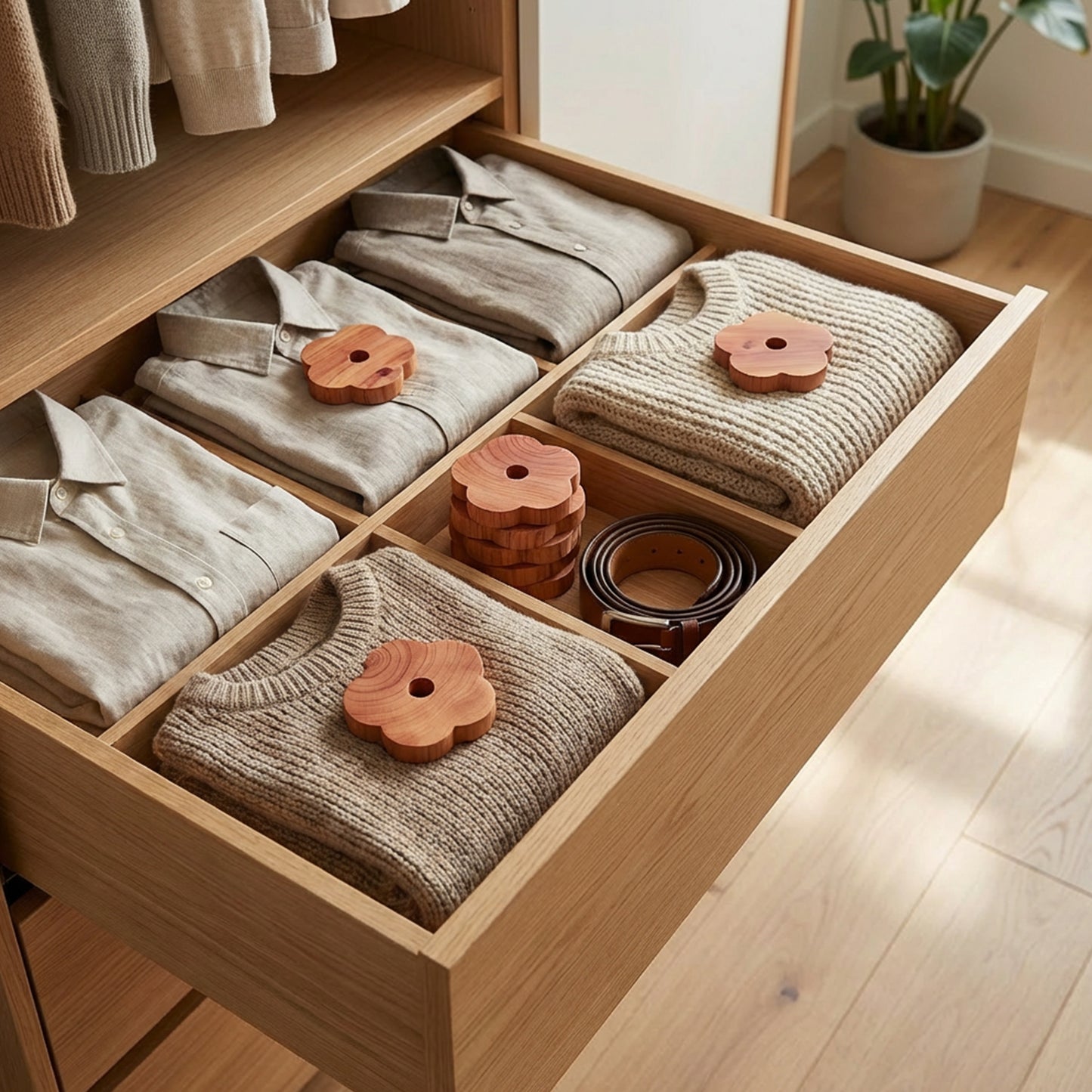 Rödcederkransar – 6 st