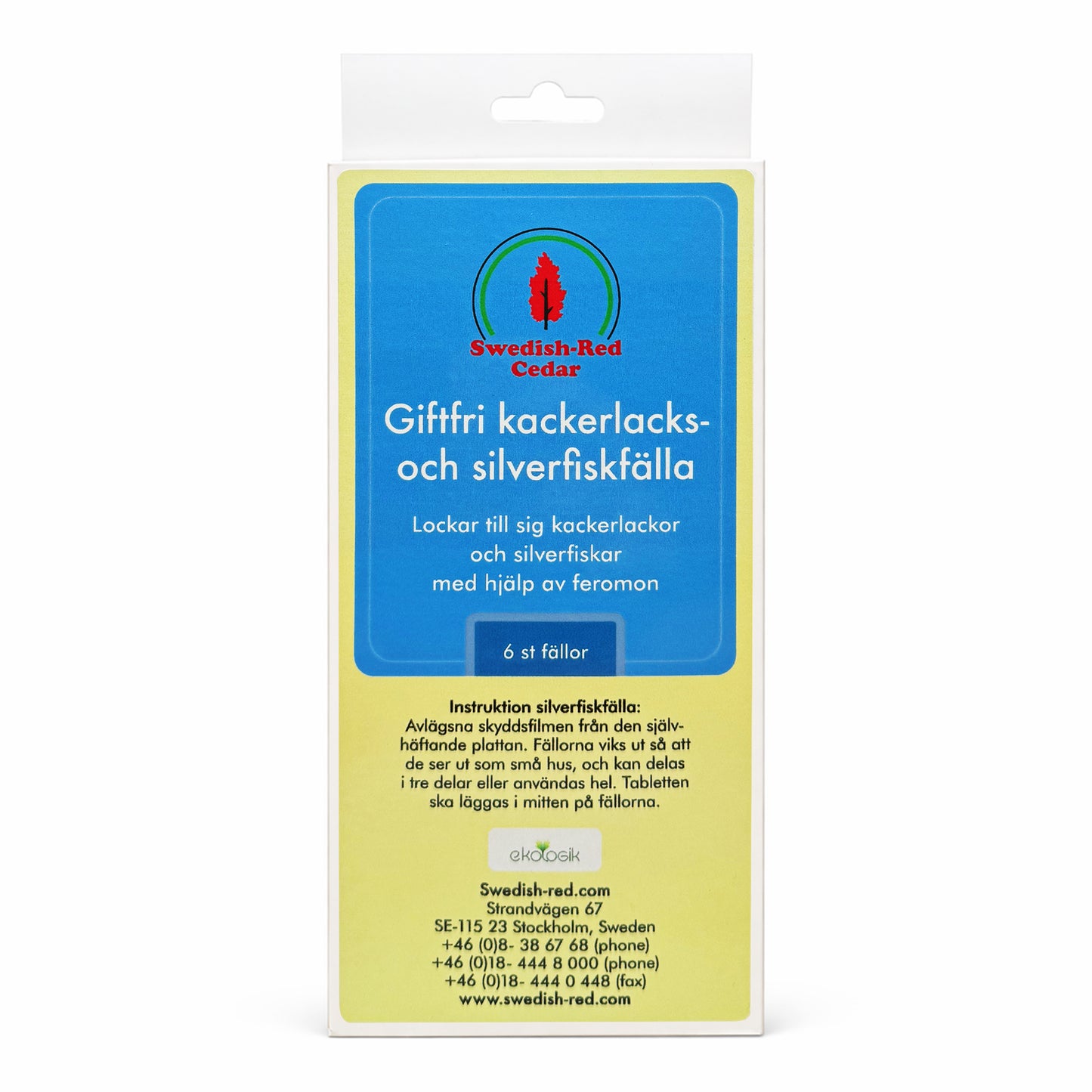 Silverfisk Monitoring | 6st