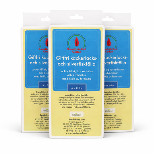 Silverfisk Monitoring | 6st x 3 pack